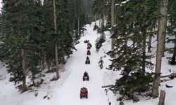 Ilgaz Dağı'nda doğa ile iç içe ATV safari turları yapılmaya başlandı