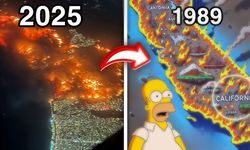 Simpsonlar yine bildi mi? 20 yıl önceki bölüm Los Angeles yangınlarıyla gündemde!