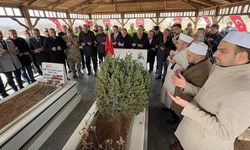 Şehit polis Fethi Sekin Elazığ'da kabri başında anıldı