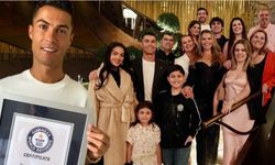 Cristiano Ronaldo’ya Guinness’ten tarihi jest: Yıldız ismin 40'ıncı doğum gününü böyle kutladı!