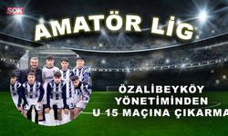 Özalibeyköy yönetiminden U 15 maçına çıkarma