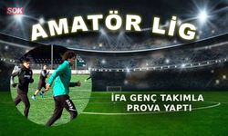 İFA genç takımla prova yaptı