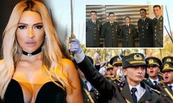 Hadise'den teğmenlere destek: Sosyal medya hesabından paylaştı