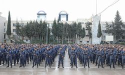 Suriye'de eğitimlerini tamamlayan 1000 kolluk kuvveti mezun oldu