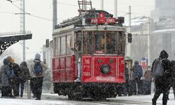 Kar yağışı İstanbul'a giriş yaptı!