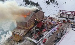 O görüntüler ilk kez ortaya çıktı: Kartalkaya'daki otel yangınının başlama anı kameralarda