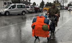 Yürüyerek dünya turuna çıkan İngiliz seyyah Türkiye'ye giriş yaptı