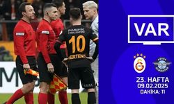 Galatasaray - Adana Demirspor maçının VAR kaydı açıklandı