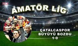 Çatalcaspor büyüyü bozdu: 1-0