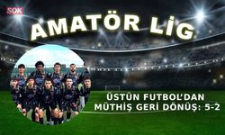 Üstün Futbol’dan müthiş geri dönüş: 5-2