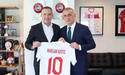 Marijan Kustic’ten, TFF Başkanı Hacıosmanoğlu’na ziyaret