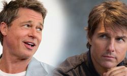 Tom Cruise ve Brad Pitt güzel aktris yüzünden birbirine girdi!