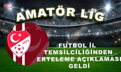 Futbol İl Temsilciliğinden erteleme açıklaması geldi