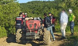 Babasının kullandığı traktörün altında kalan çocuk hayatını kaybetti