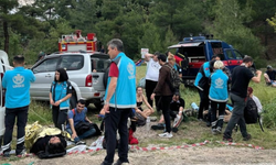 Federasyon görevlilerini taşıyan araç kaza yaptı: 28 yaralı