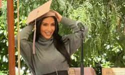 Kim Kardashian mezun oldu!
