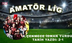 Küçükçekmece İdman yurdu tarih yazdı: 2-1