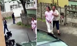 Emekli polisin kapısına balyozla gitti, ortalık karıştı!