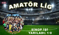 Sinop işi yarıladı: 1-0