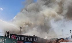 Erzincan'da korkutan yangın! Alevler bir anda yükseldi