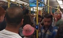 Metroda kavga! Ortalık karıştı