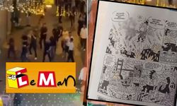 Tartışmalı karikatür sonrası Leman’a saldırı: Bina taşlandı, 4 kişi gözaltında!