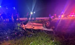 Afyonkarahisar'da korkunç kaza: Otomobildeki 7 kişi yaralandı