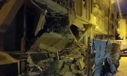 Avcılar'da korkutan olay: Bina aniden çöktü