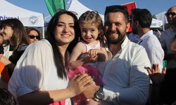 Minik Deniz kanseri yendi, gökyüzünü balonlar kapladı