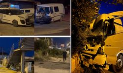 Tır sürücüsü uyudu, ortalık savaş alanına döndü