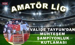 Valide Tayfun’dan muhteşem şampiyonluk kutlaması