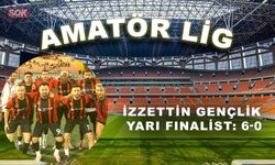 İzzettin Gençlik yarı finalist: 6-0