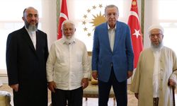 İsmailağa Cemaati Cumhurbaşkanı Erdoğan’ı ziyaret etti