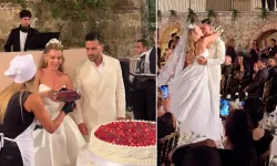 Esra Erol'un kardeşi Eda Erol evlendi! Düğünden ilk fotoğraflar