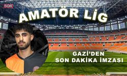 Gazi’den son dakika imzası