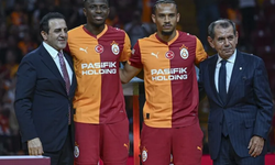 Galatasaray'ın yeni yıldızları Victor Osimhen ve Leroy Sane imzayı attı