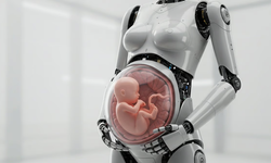 Dünyada bir ilk! Bunu da mı yaptılar? Gerçek bebek doğuran robot anneler!
