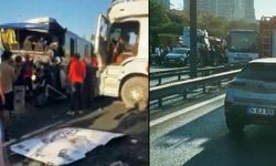 TEM'de zincirleme kaza: Çok sayıda yaralı var