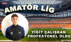 Yiğit Çalışkan profesyonel oldu