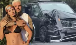 Galatasaray’ın yıldızı Icardi’nin aracı kaza yaptı! İşte ilk detaylar