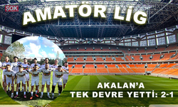 Akalan’a tek devre yetti: 2-1