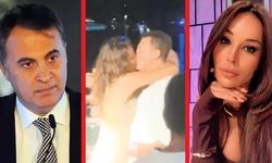 Herkes şaştı kaldı: Fikret Orman ve Güzide Duran pistin ortasında dudak dudağa
