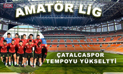 Çatalcaspor tempoyu yükseltti