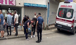 Aile içi şiddet ihbarına giden polislerin üstüne pitbull cinsi köpeğini saldı!