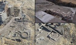 Ani'deki kazılarda Selçuklu dönemine ait kümbet bulundu