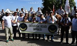 Kayı Boyu'nun göç yolculuğuna dikkati çekmek için 110 kilometre yürüdüler