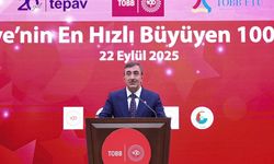Cumhurbaşkanı Yardımcısı Yılmaz, "TOBB Türkiye 100" programında konuştu