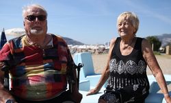 Alman çift 36 yılda 101 kez tatil için Alanya'ya geldi