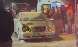 Eşiyle kavga etti, otomobiliyle birlikte kendini ateşe verdi