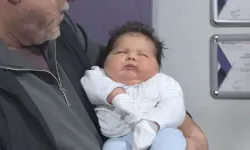 Görenler inanamıyor: Türkiye'nin en şişman bebeği dünyaya geldi!